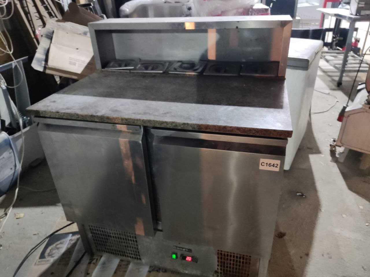 Стол холодильный P9900 с плитой мраморной(+) - компания Кормилец