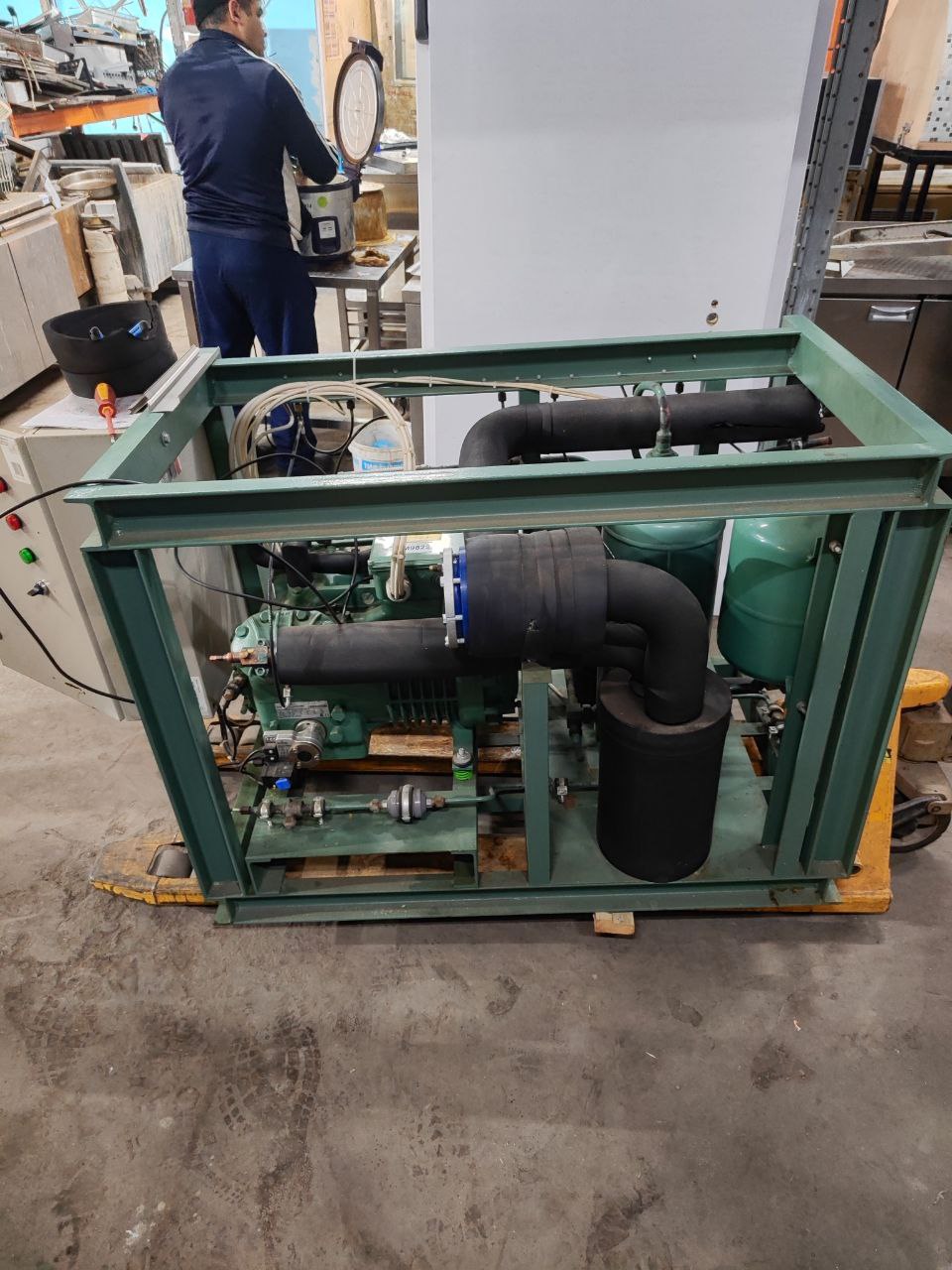 Агрегат ЦХМ BITZER S4T-5.2Y-40P для шоковой заморозки - компания Кормилец