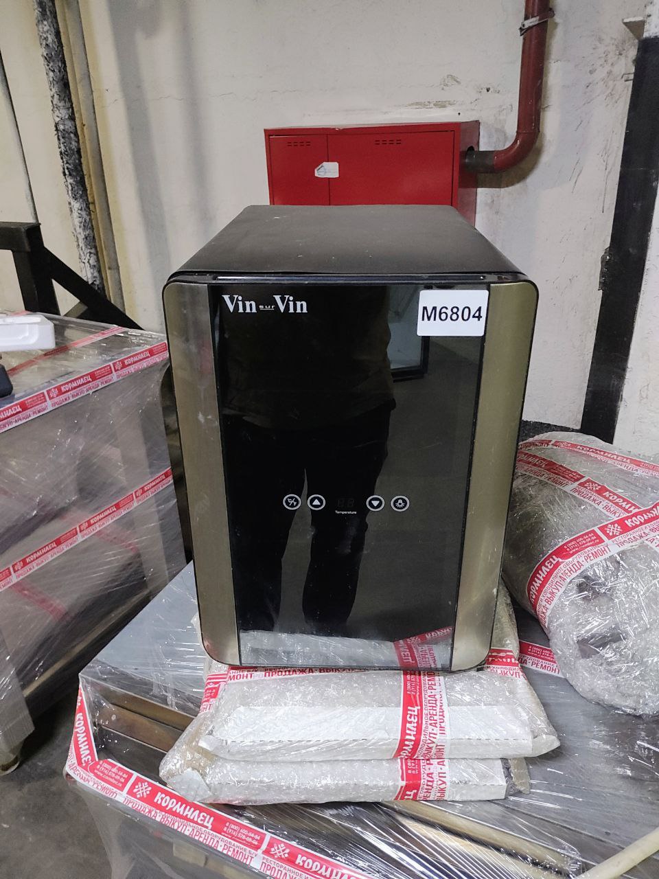 Мини шкаф под вино VIN-VIN SC-12A(+) - компания Кормилец