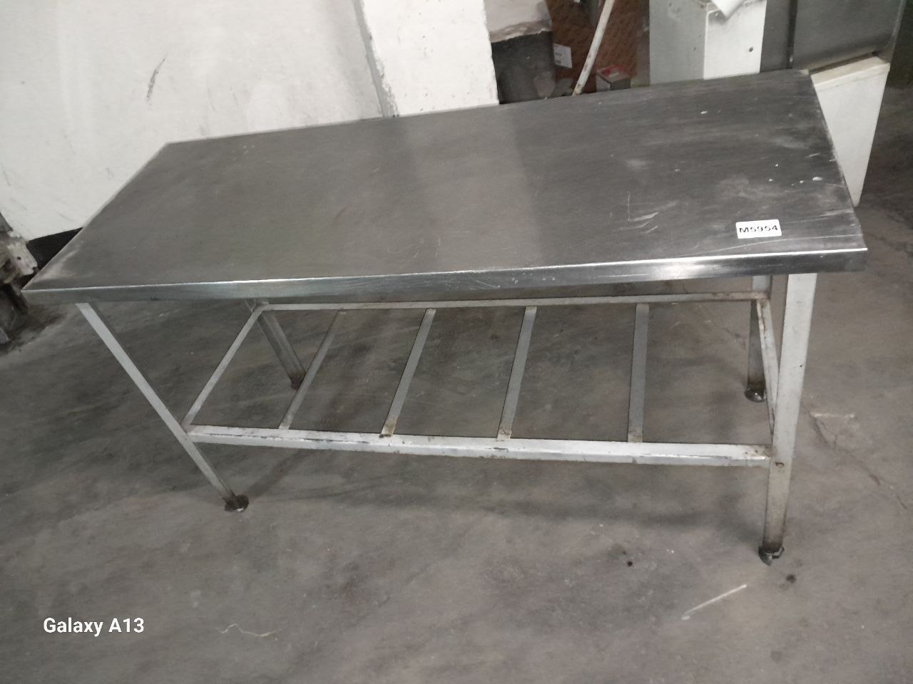 Стол нерж УГ 150×60×84 - компания Кормилец