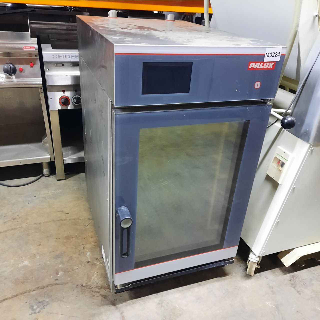 Пароконвектомат PALUX TOUCH N STEAM BASIS 1011 SL - компания Кормилец