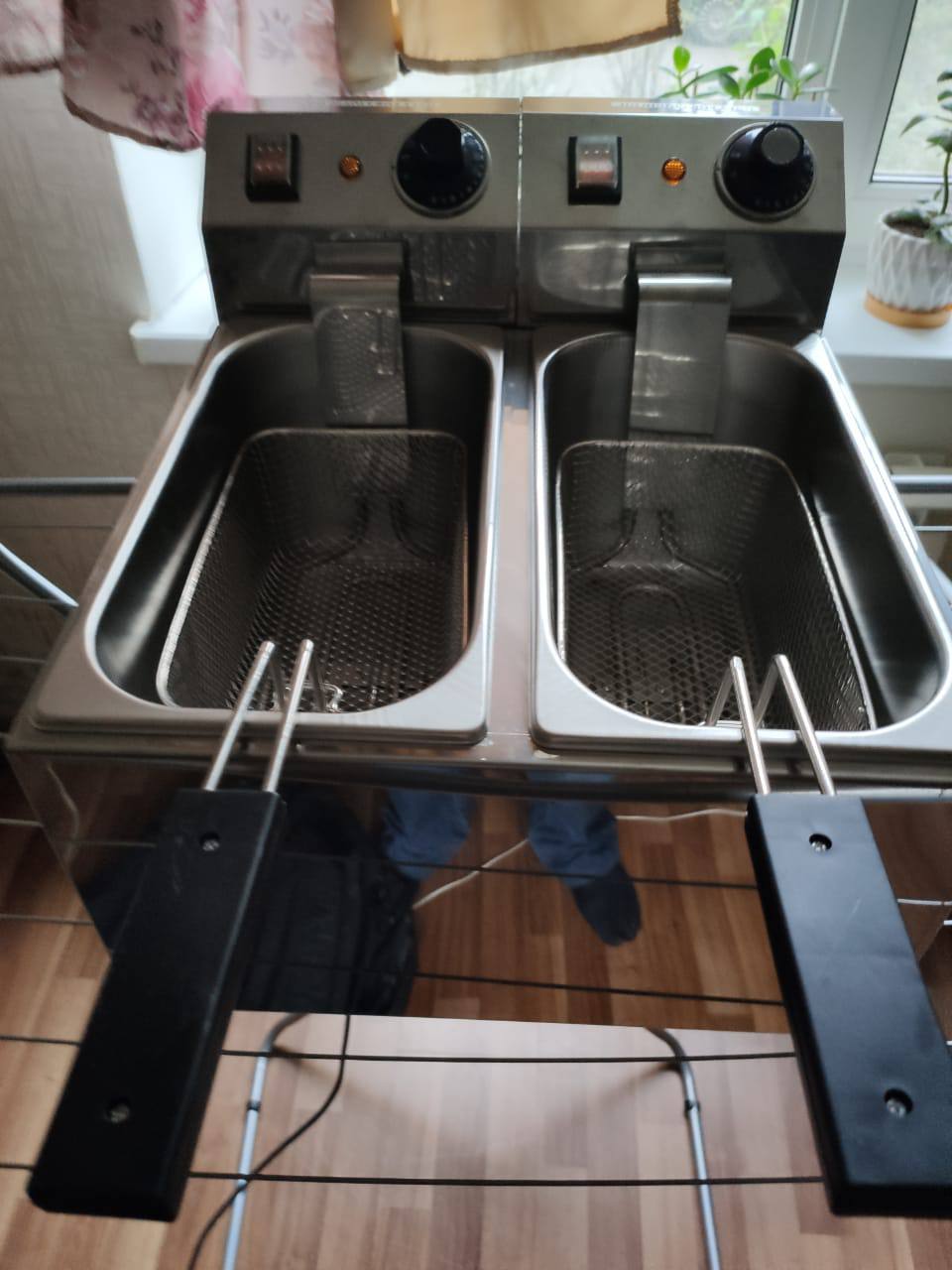 Фритюрница Horeca select 4+4л НОВЫЙ - компания Кормилец