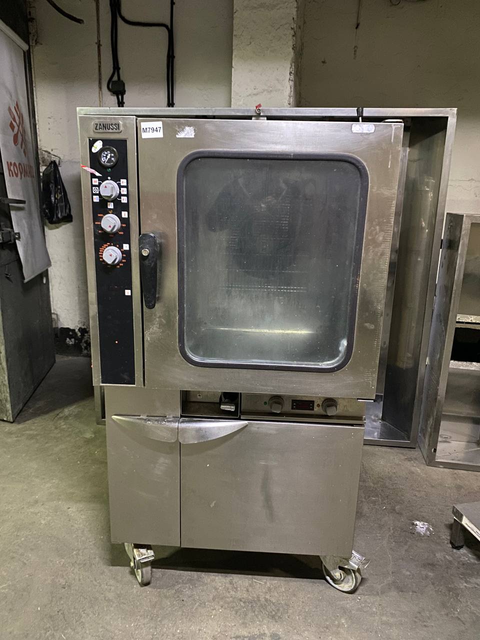 Пароконвектомат с расстойкой ZANUSSI(+) - компания Кормилец