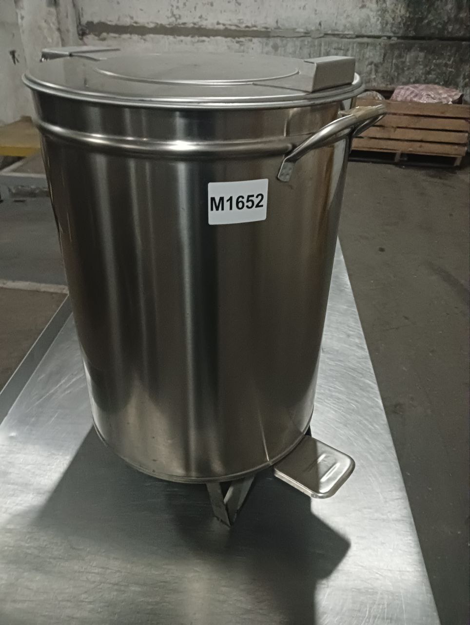 Бак для пищевых отходов, ведро для мусора нерж - компания Кормилец