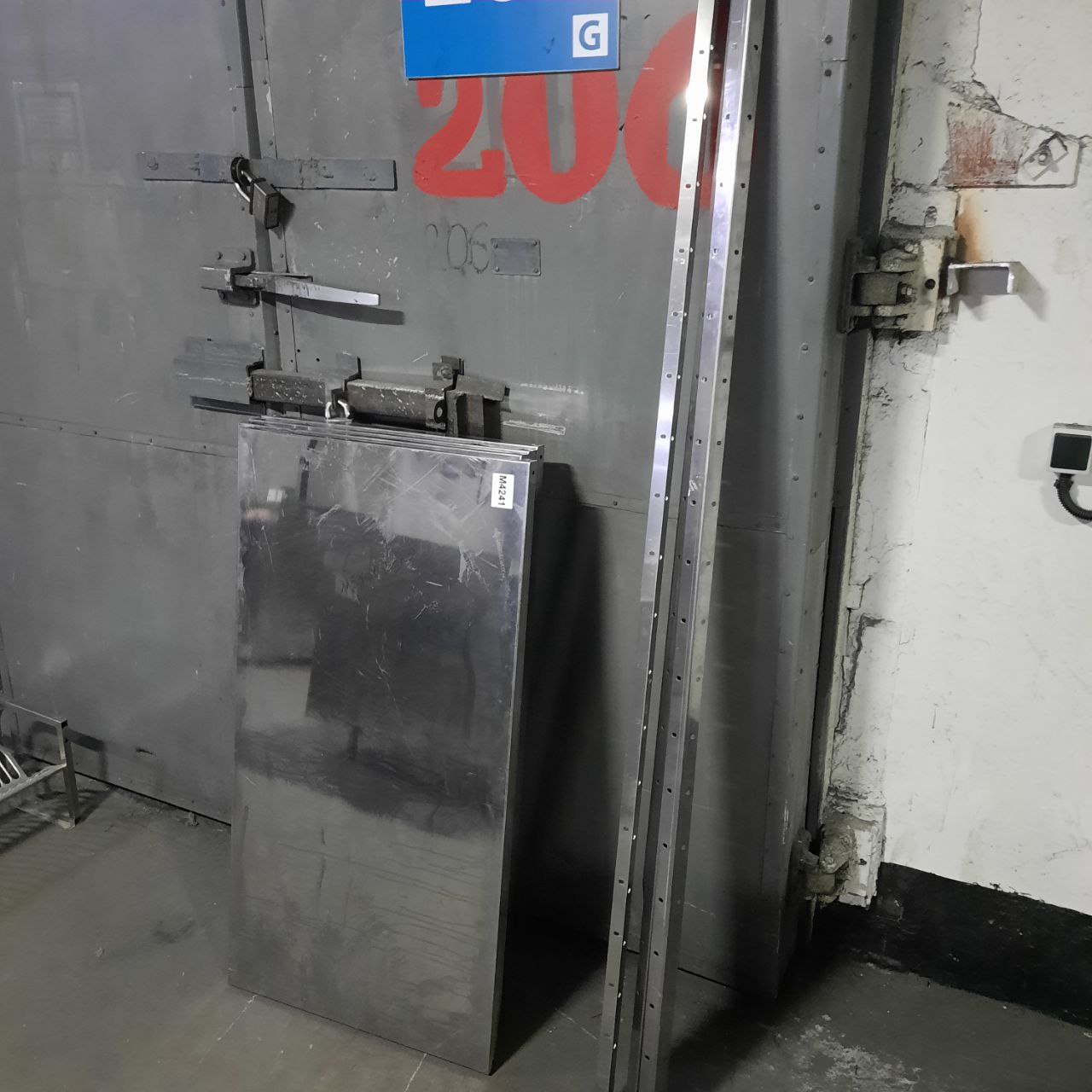Стеллаж нерж УГ 4П 115/60/200 - компания Кормилец