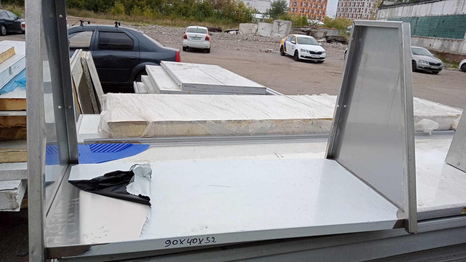 Полка косынка 90х40х52 - компания Кормилец