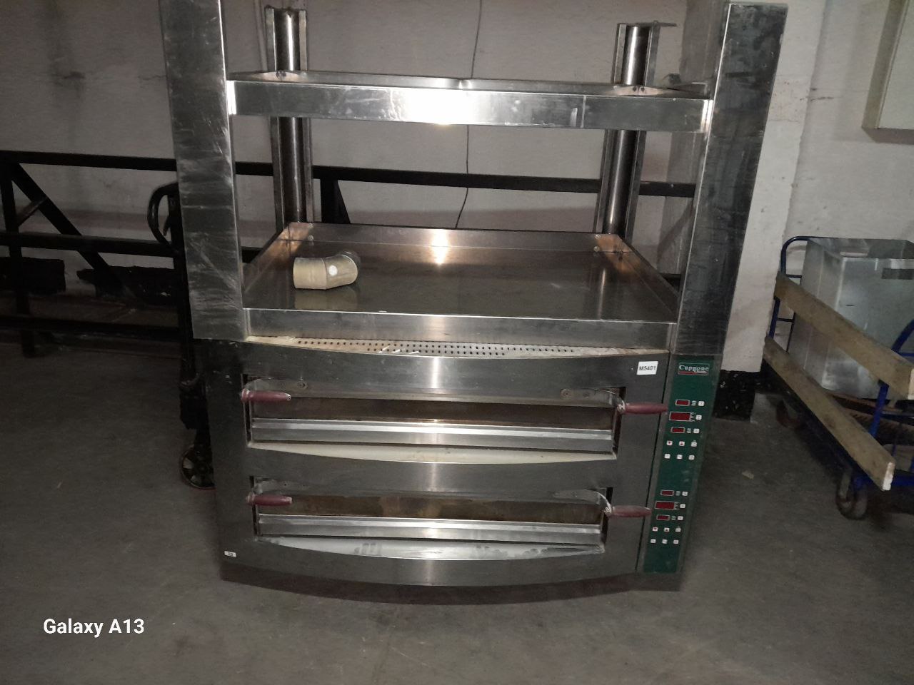 Комплект пицца печь+подставка CUPPONE MX935/2D-C5-CP(+)(западают кнопки нужно разобраться) - компания Кормилец