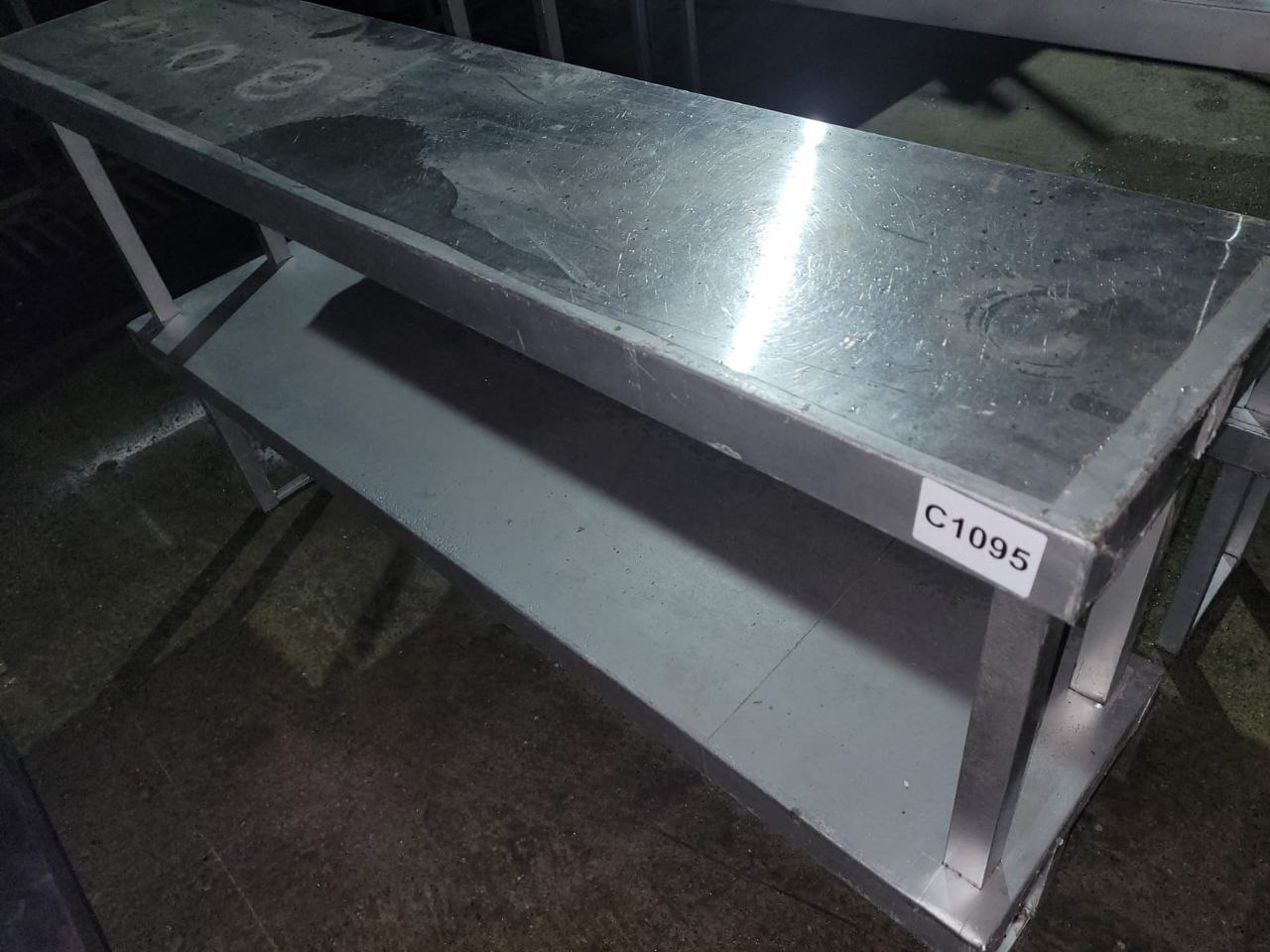 Полка HICOLD надстройка для стола выдачи ПФ 2П 140*30*80 - компания Кормилец