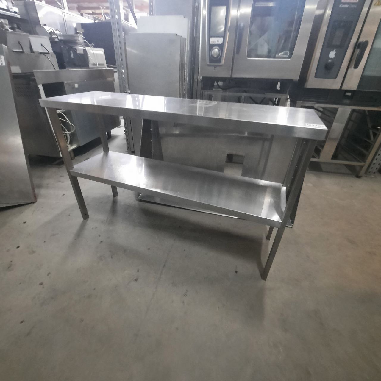 Полка двойная для стола HICOLD нерж ПФ 130/40/80 - компания Кормилец