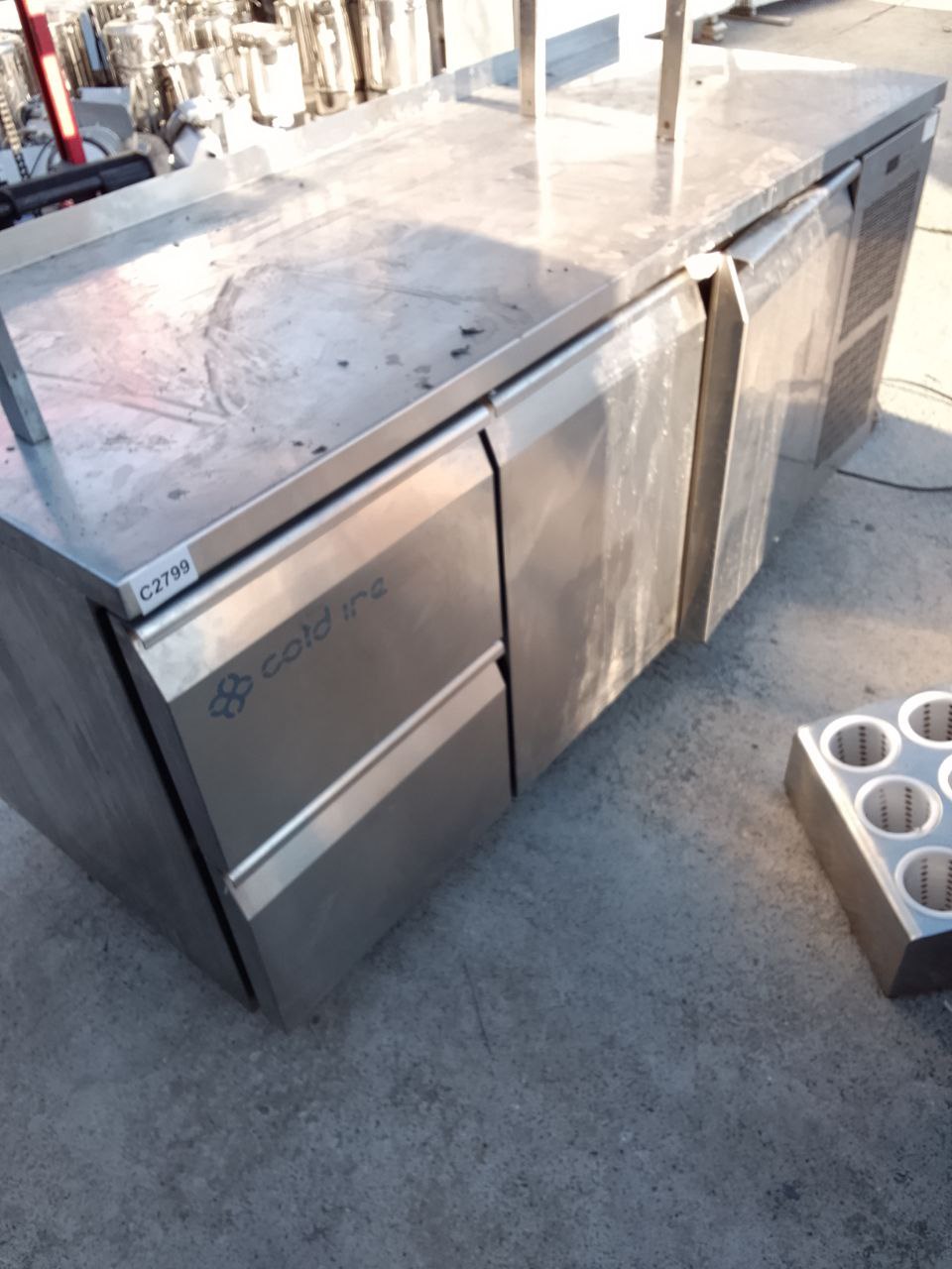 Стол холодильный 2Д 2ЯЩ COLDLINE TS17/2M(+) - компания Кормилец