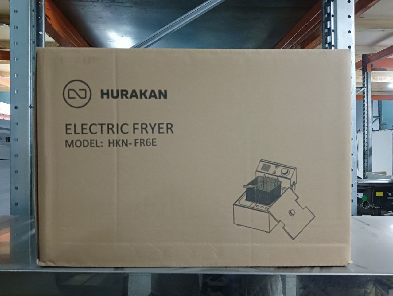 Фритюрница HURAKAN HKN-FR6E - компания Кормилец
