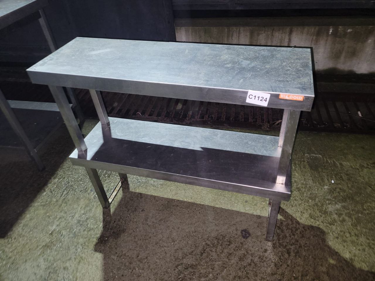 Полка HICOLD надстройка для стола выдачи ПФ 2П 100*30*80 - компания Кормилец