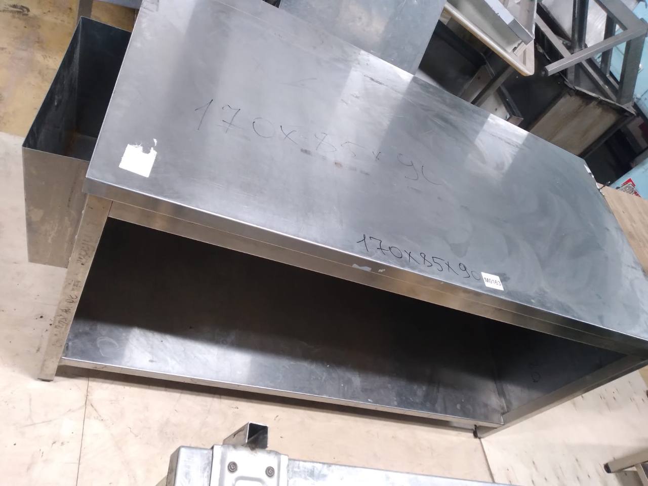 Стол ПФ полка закрыт 3 сторона 170/85/90 - компания Кормилец
