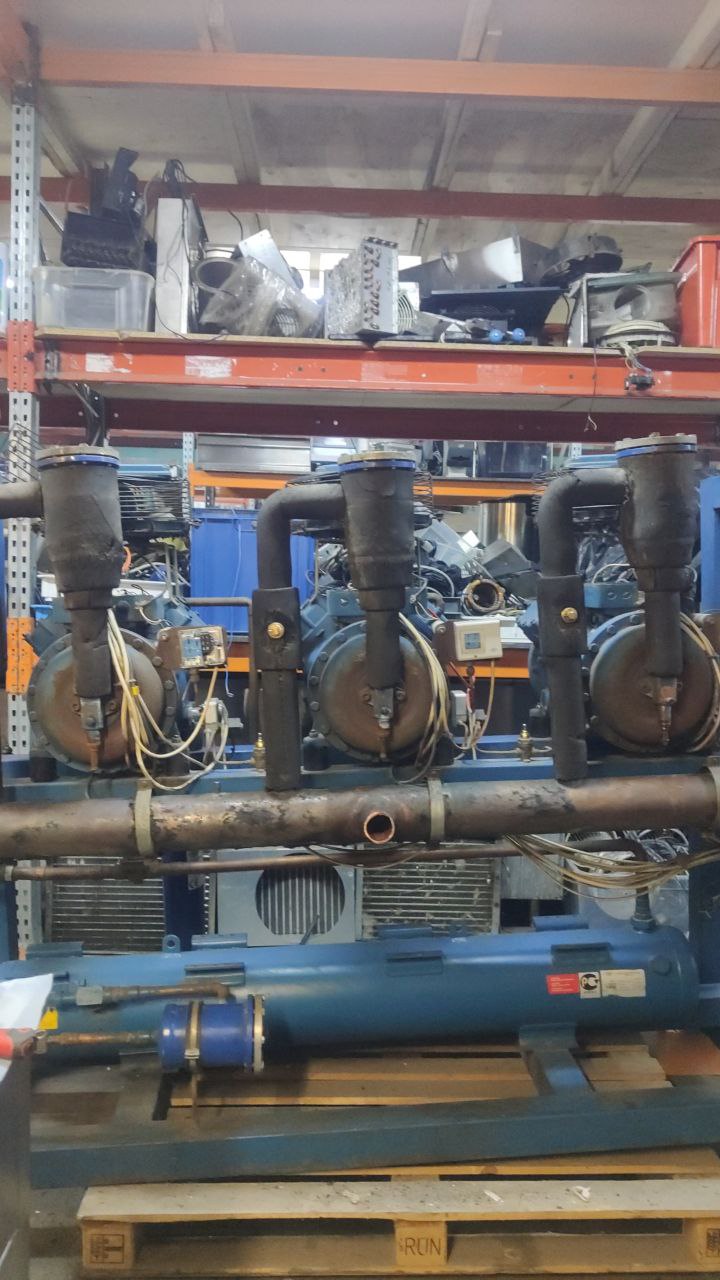 Агрегат Централь ЦХМ на базе 3х FrasCold S7 39Y - компания Кормилец