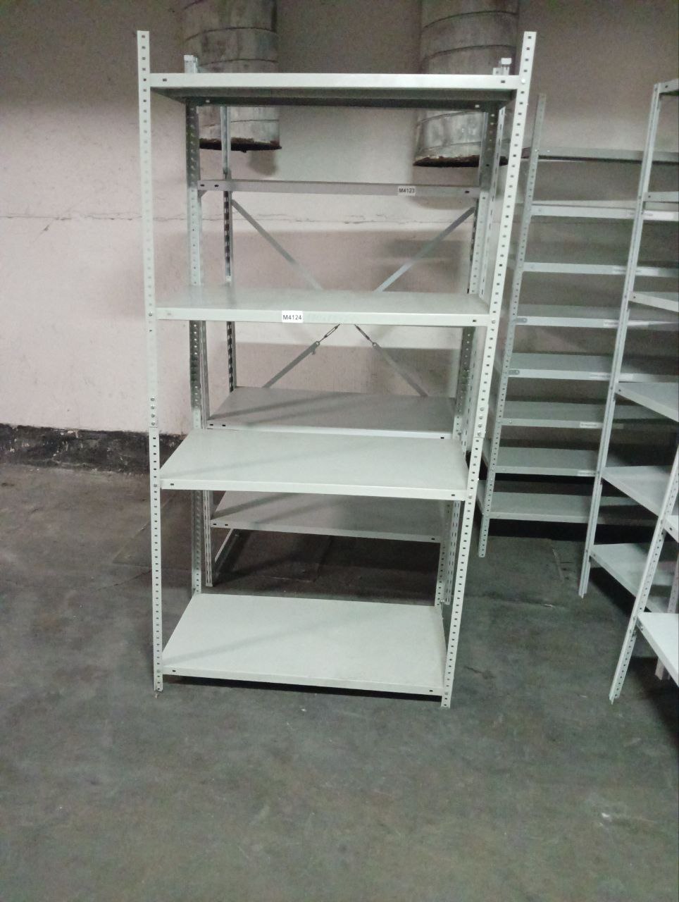 Стеллаж металл УГ 4П 100/50/200 - компания Кормилец