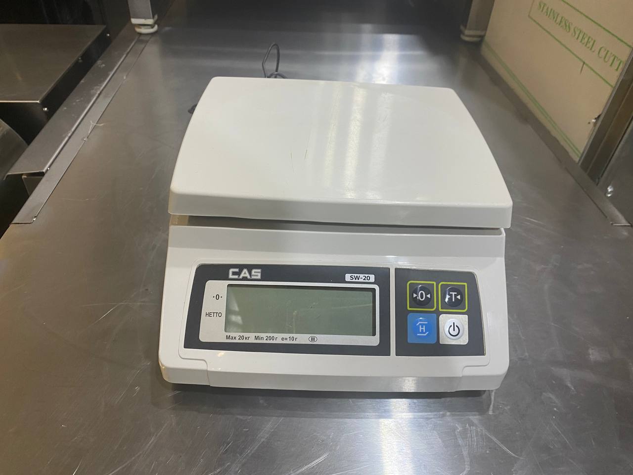 Весы настольные CAS SW-20 - компания Кормилец