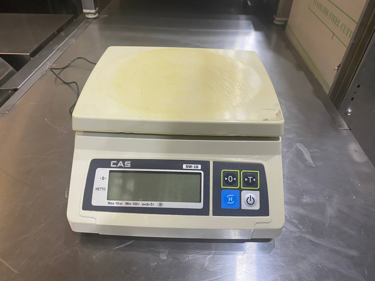 Весы настольные CAS SW-10 - компания Кормилец