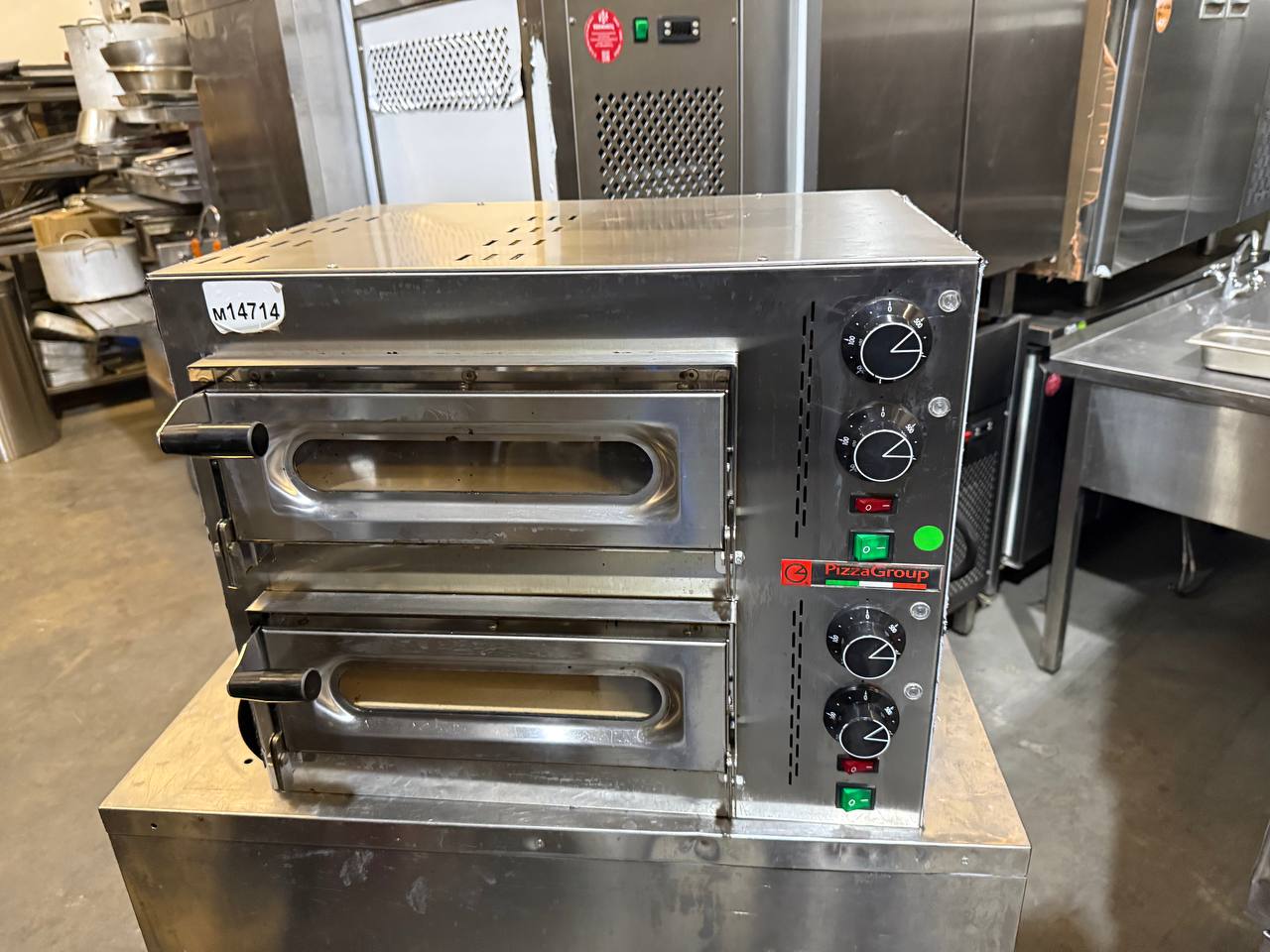 Пицца печь 1+1 PIZZAGROUP M35/B+B (+) - компания Кормилец