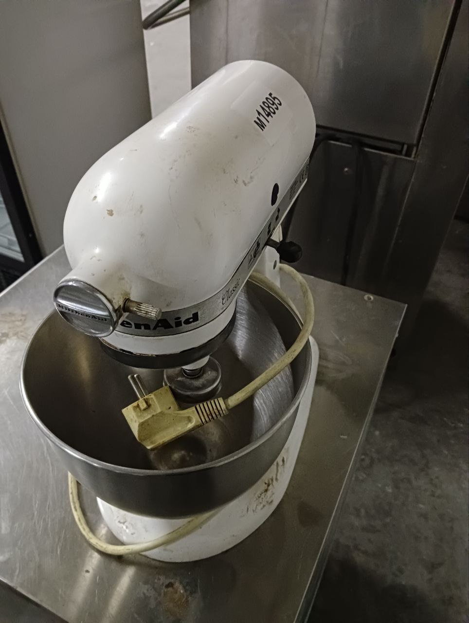 Миксер планетарный тестомес KITCHENAID 5K45SSEWH - компания Кормилец