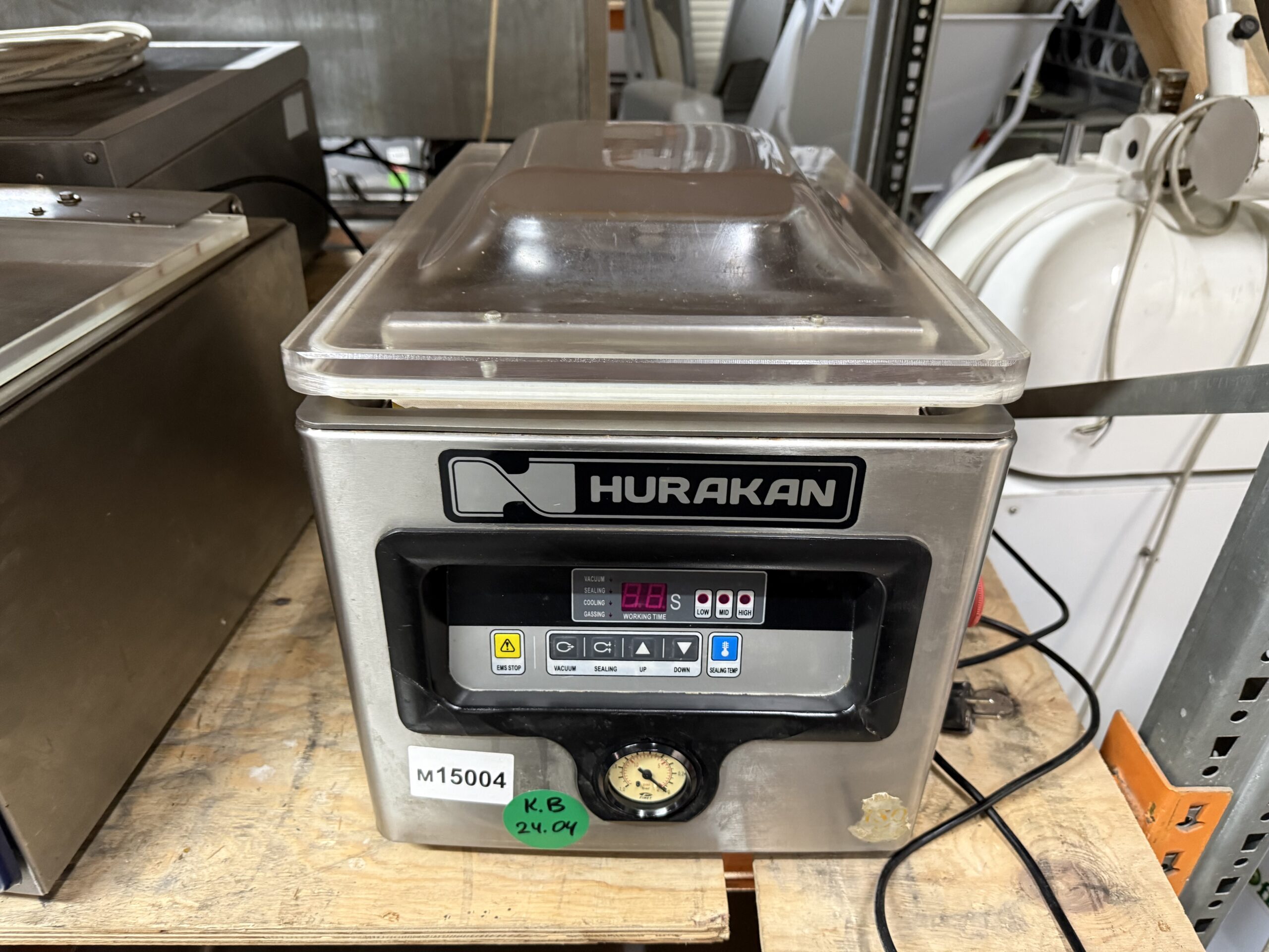 Вакуумный упаковщик HURAKAN HKN-VAC260 - компания Кормилец