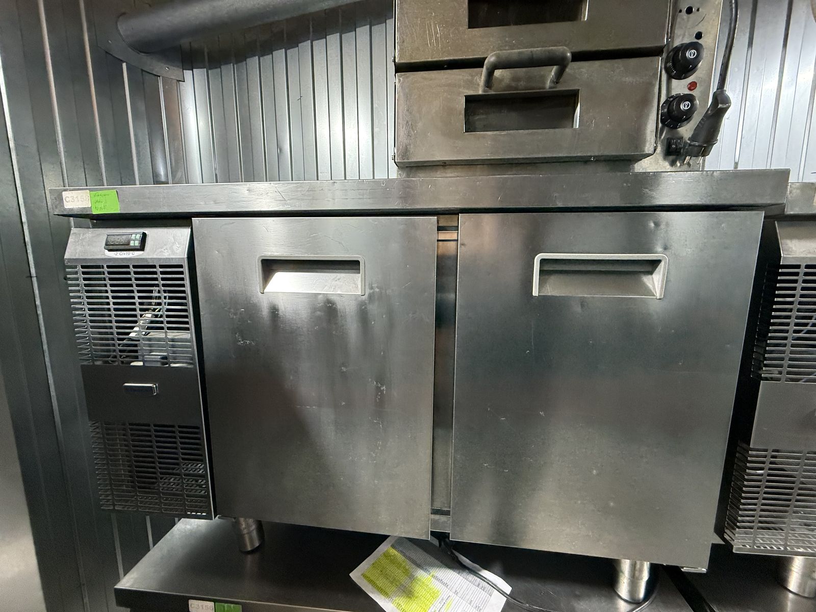 Стол холодильный ELECTROLUX RCSN2M2U 2Д 124/70/85 - компания Кормилец