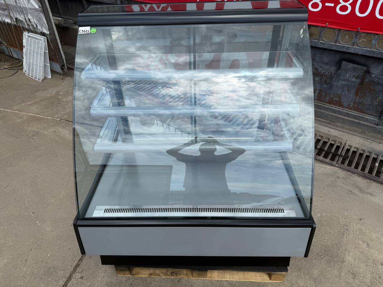 Витрина кондитерская CRYSPI Elegia К 1240 - компания Кормилец