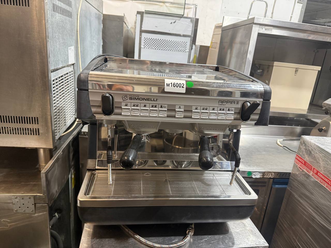Кофемашина SIMONELLI 2-х рожковая - компания Кормилец